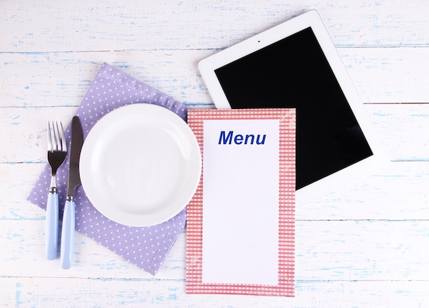 Разложенные блюда для тарифов